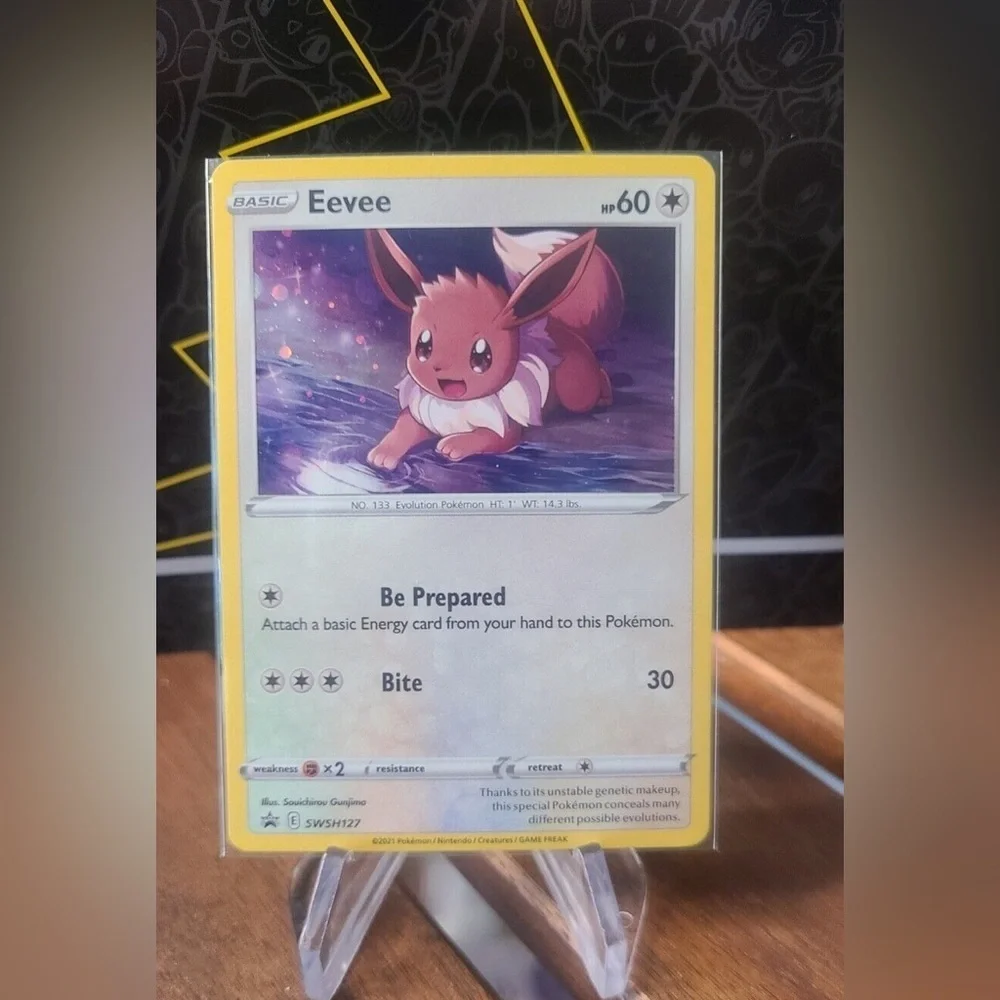 Pokémon TCG Eevee SWSH Black Star Promo SWSH127 Promo